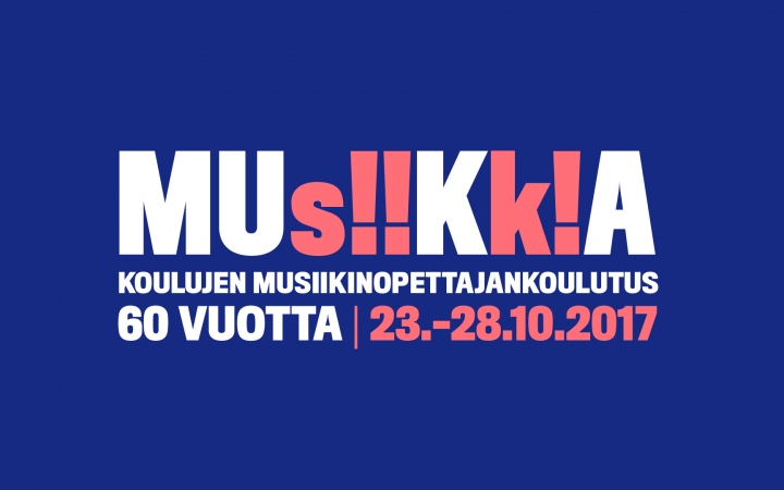 Musiikkikasvatuksen 60-vuotis juhlavuotta varten tehty kuvituskuva.