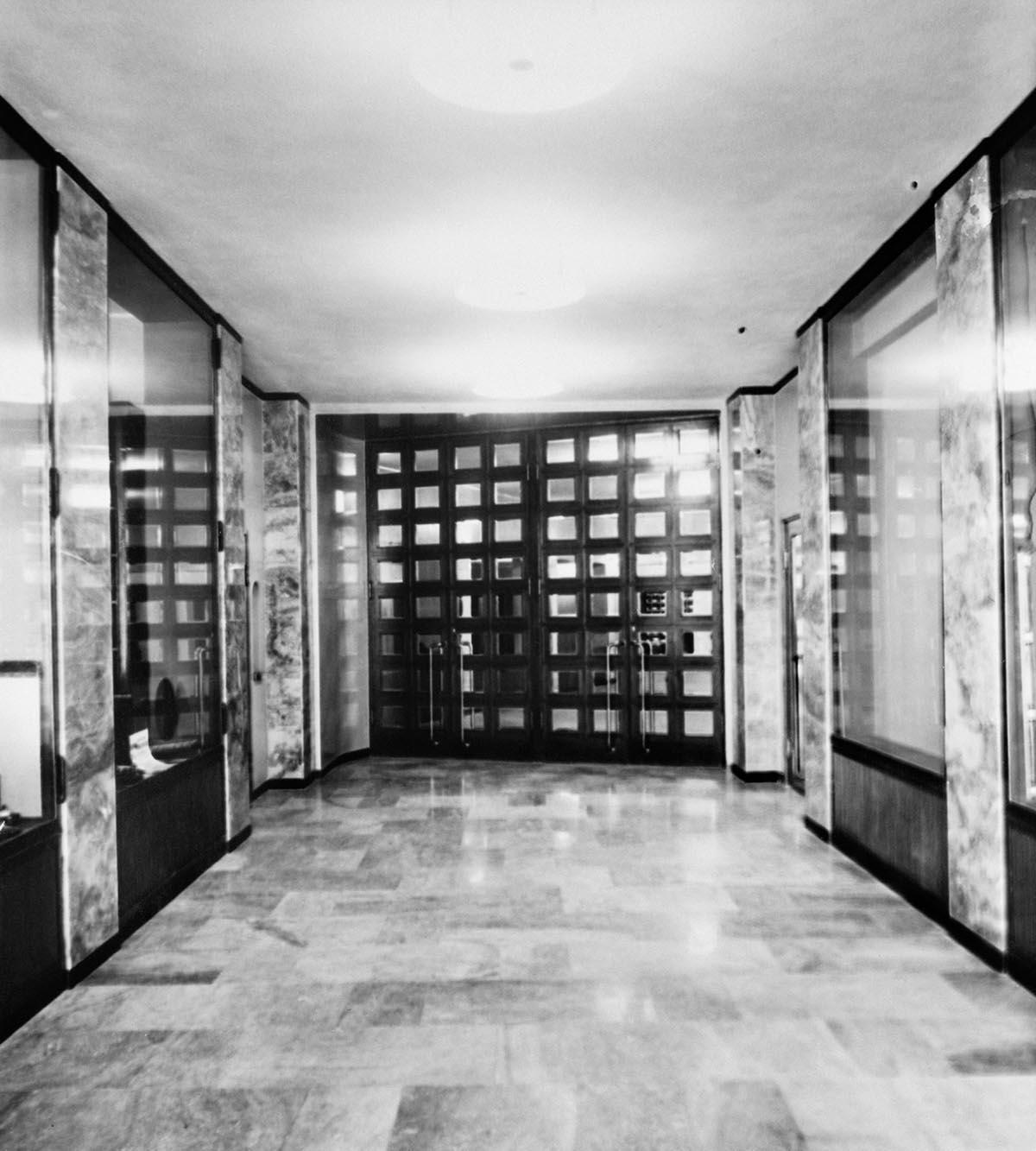 Hallway of the R building