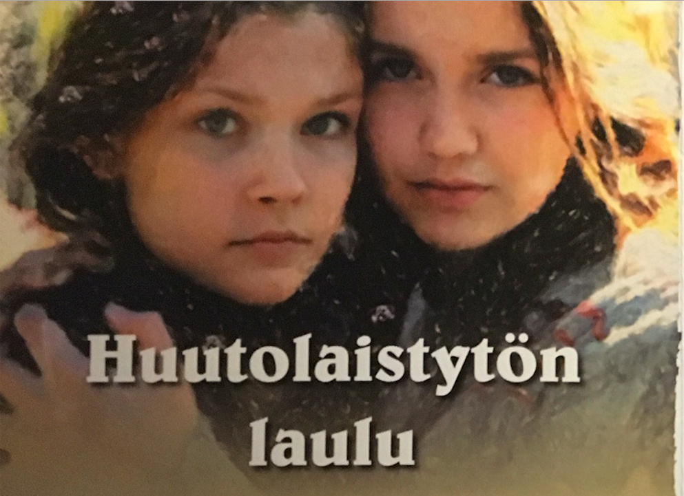 Kuva Huutolaistyttö-oopperan käsiohjelmasta.